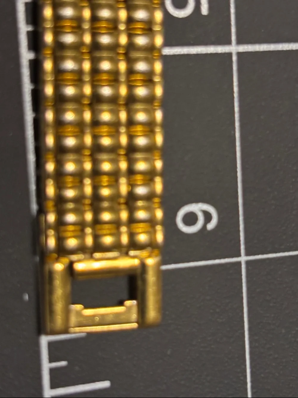 Halston Heritage Two-Tone Gold‎ and Silver Back Bracelet Watch